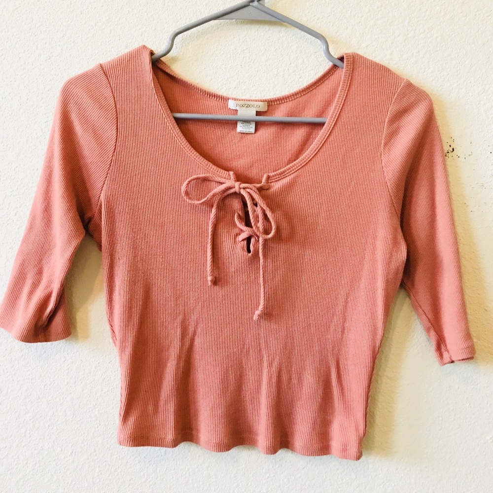Pink Crop Top